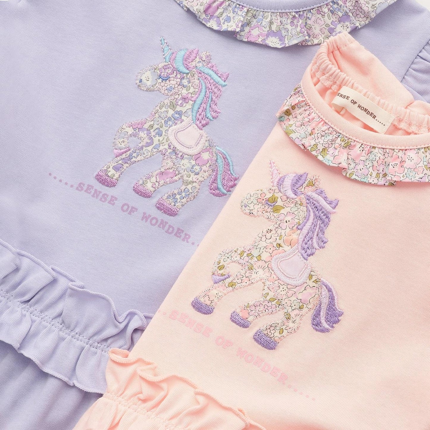 獨角獸 Liberty 貼花 連衣裙