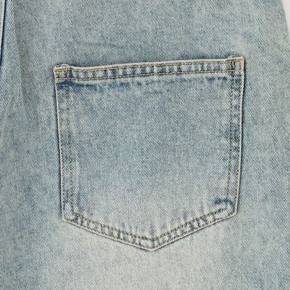 BS 牛仔揹帶褲