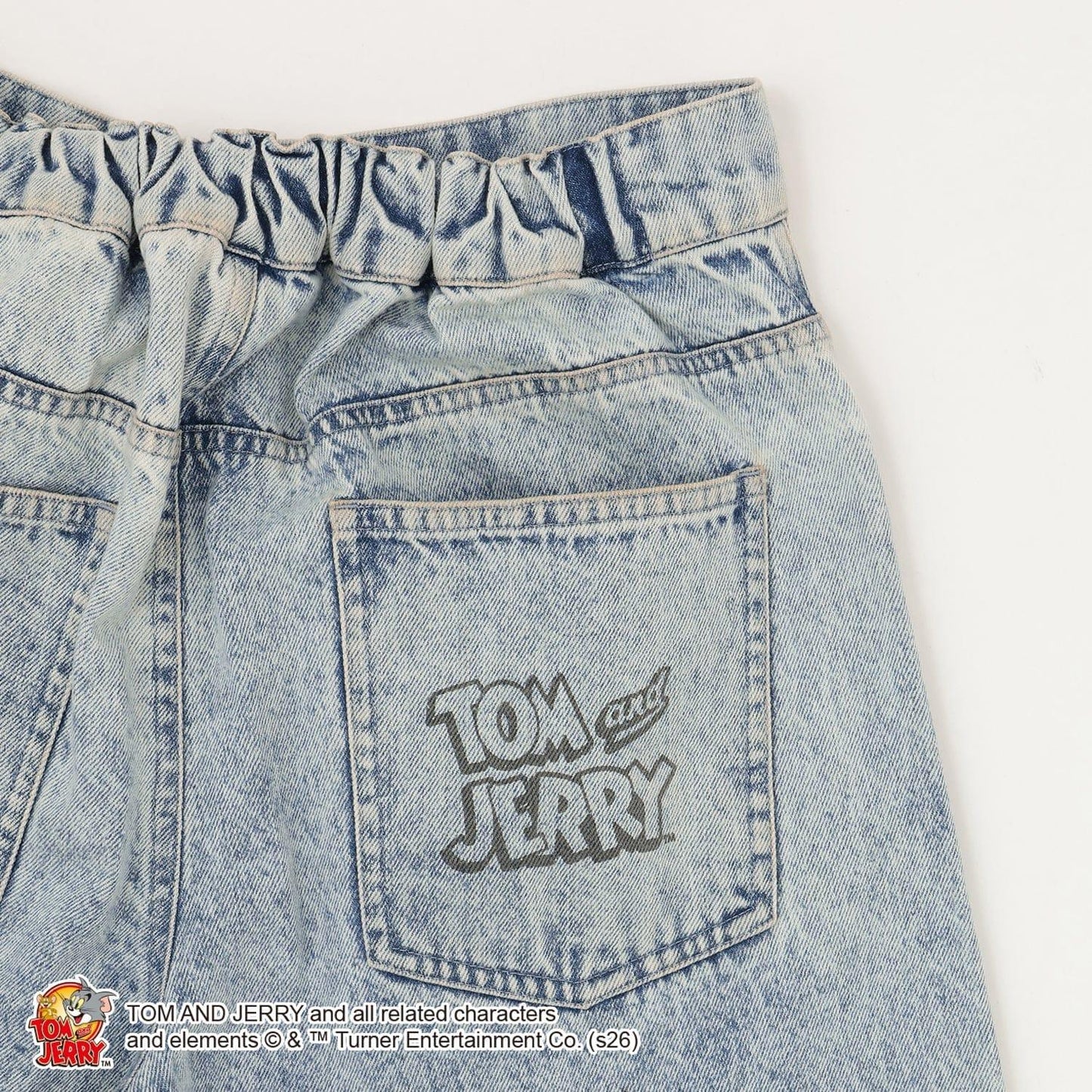 TOM AND JERRY（貓和老鼠） 彎刀版型 褲子