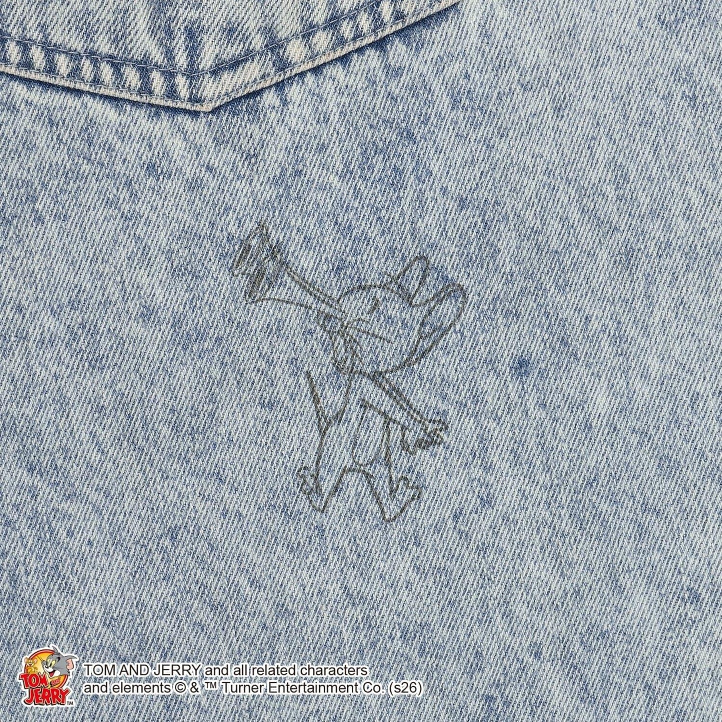 TOM AND JERRY（貓和老鼠） 彎刀版型 褲子