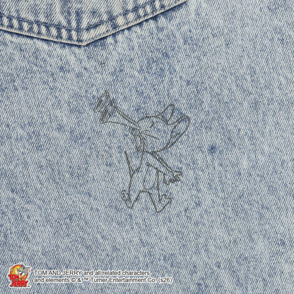 TOM AND JERRY（貓和老鼠） 彎刀版型 褲子