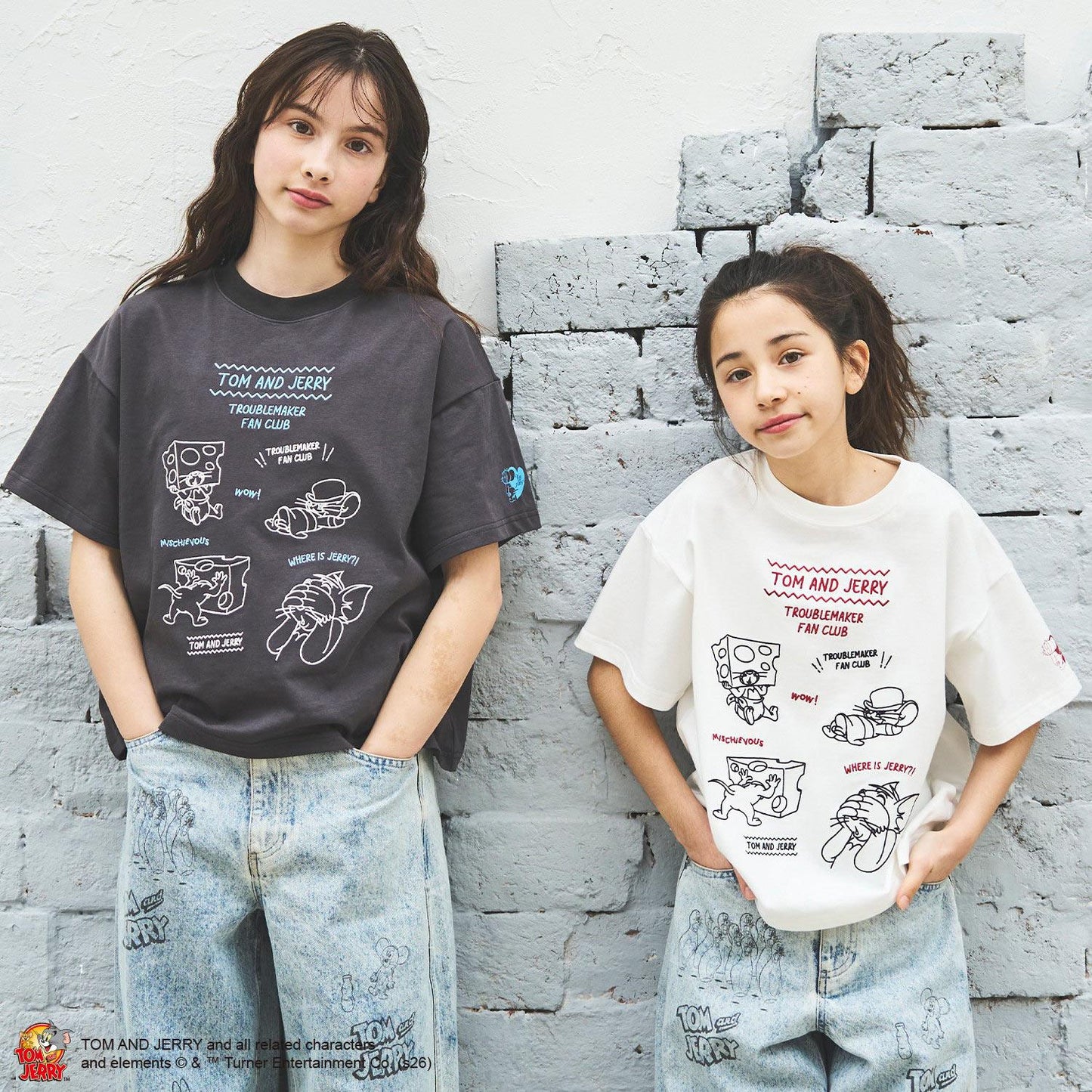 TOM AND JERRY（湯姆與傑瑞） 寬鬆款T恤