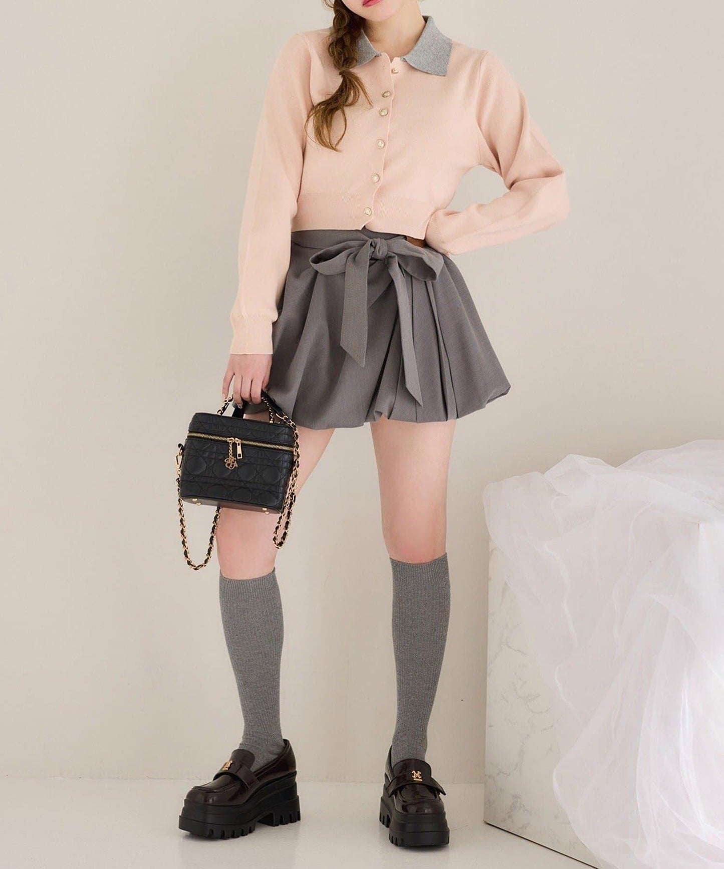 one after another 泡泡半身裙
