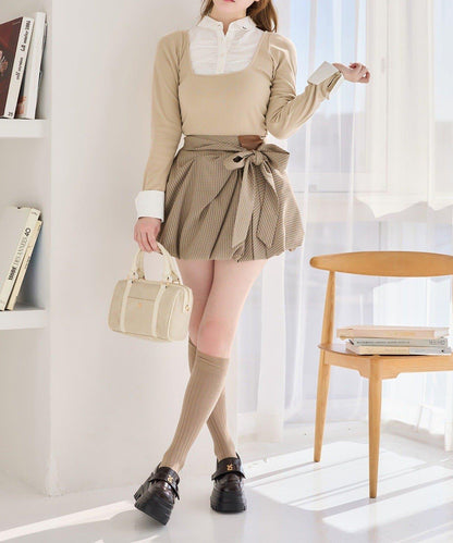 one after another 泡泡半身裙