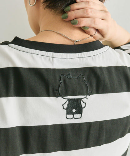 HELLO KITTY（Hello Kitty） × ear 可手洗T恤