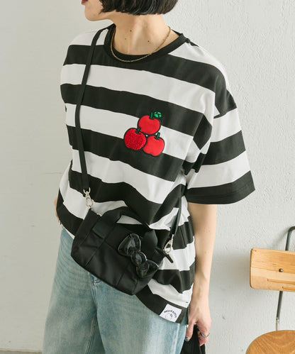 HELLO KITTY（Hello Kitty） × ear 可手洗T恤