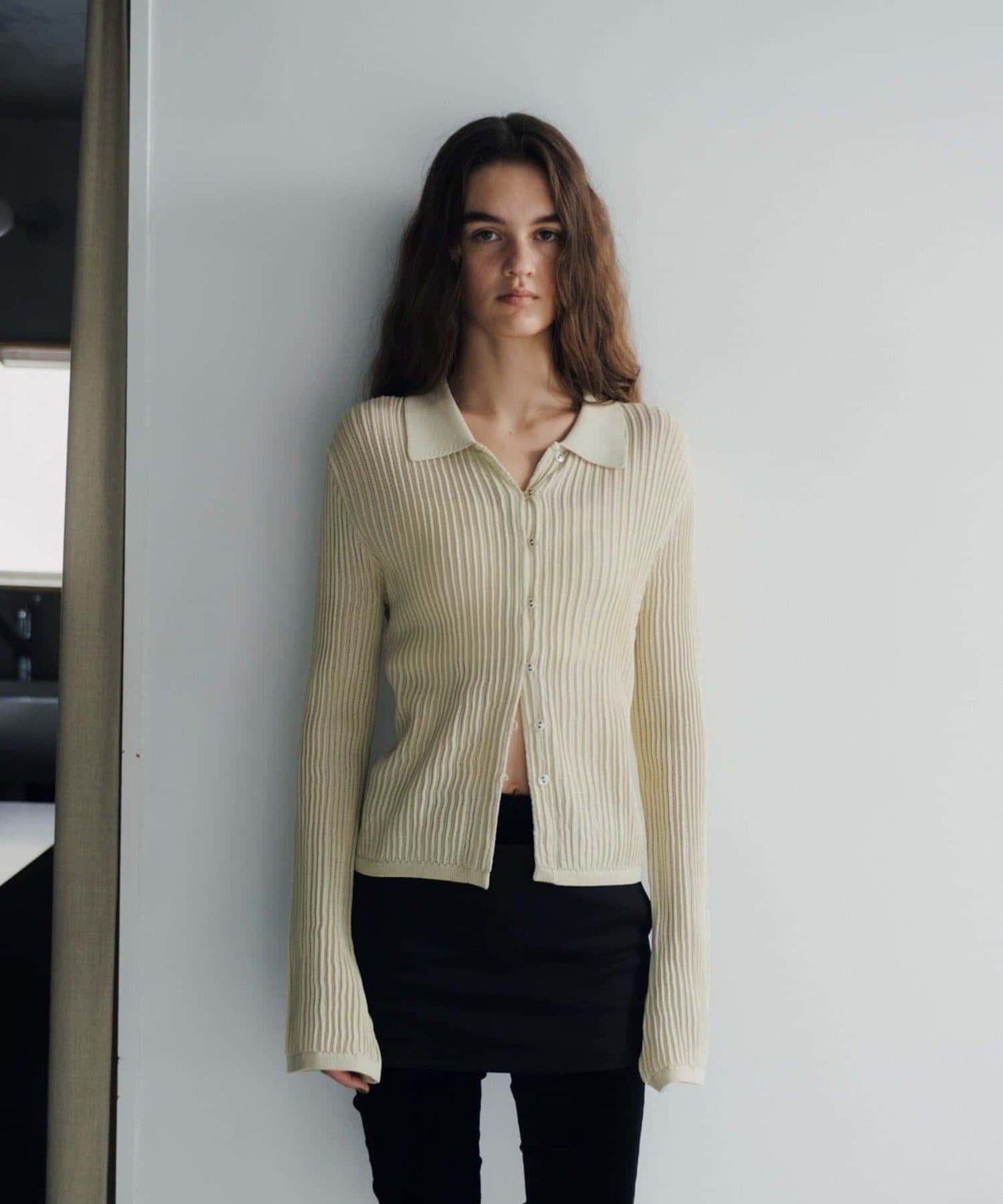 Pasterip Polo knit summer cardigan 針織開衫
