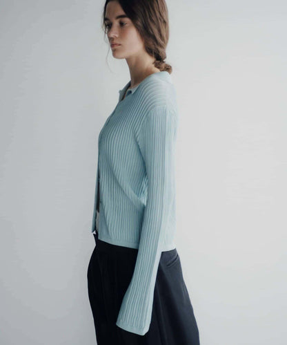 Pasterip Polo knit summer cardigan 針織開衫