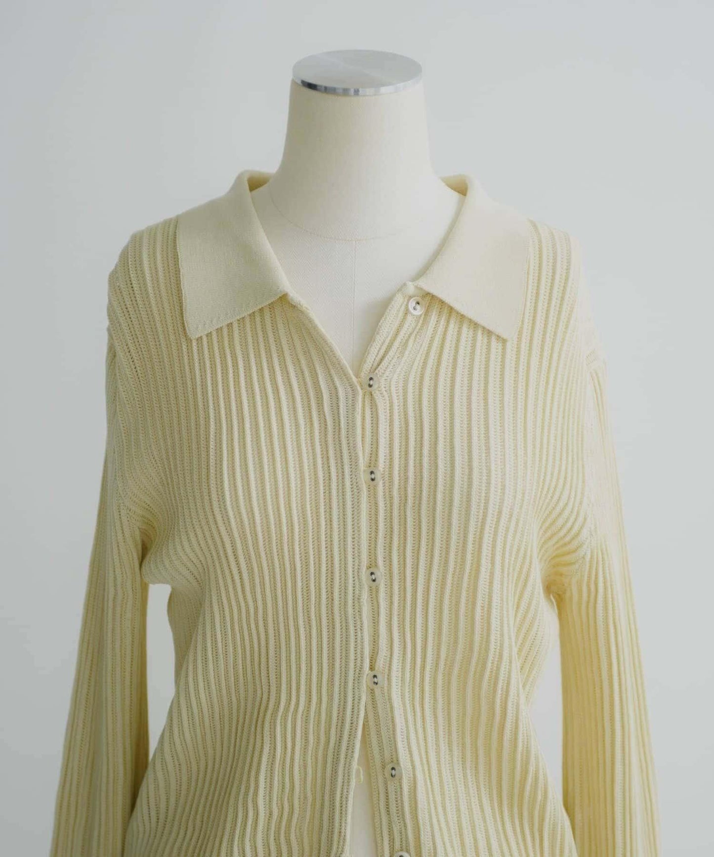 Pasterip Polo knit summer cardigan 針織開衫