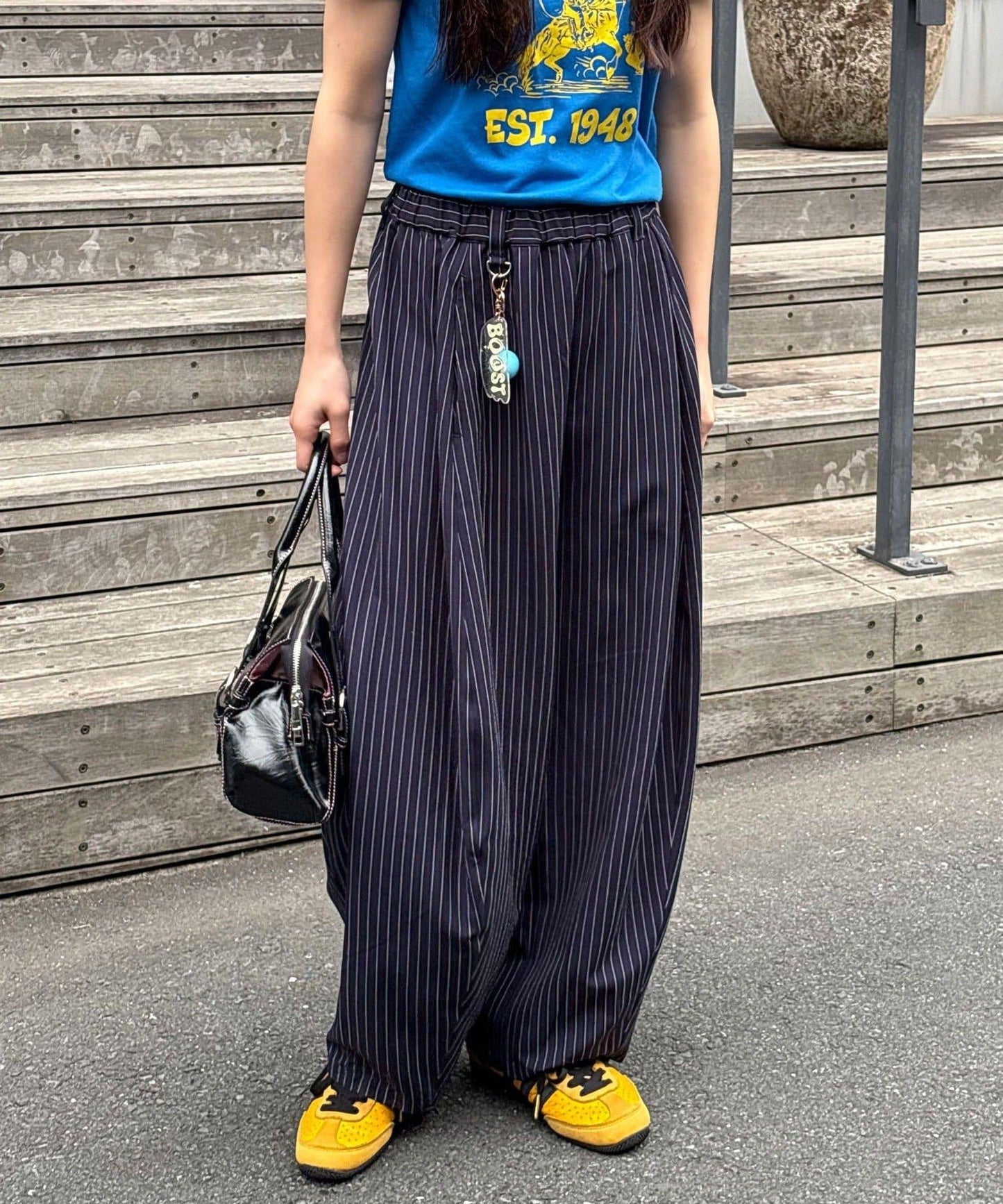 寬鬆氣球廓形 西裝褲