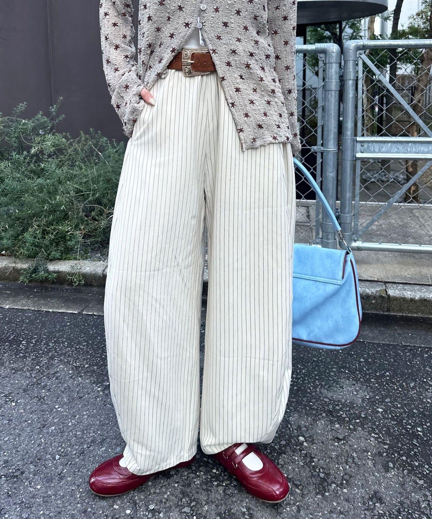 寬鬆氣球廓形 西裝褲