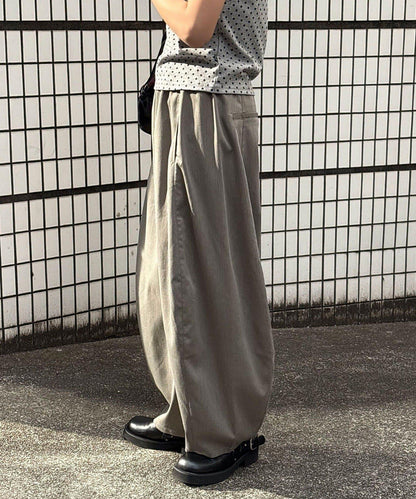 寬鬆氣球廓形 西裝褲