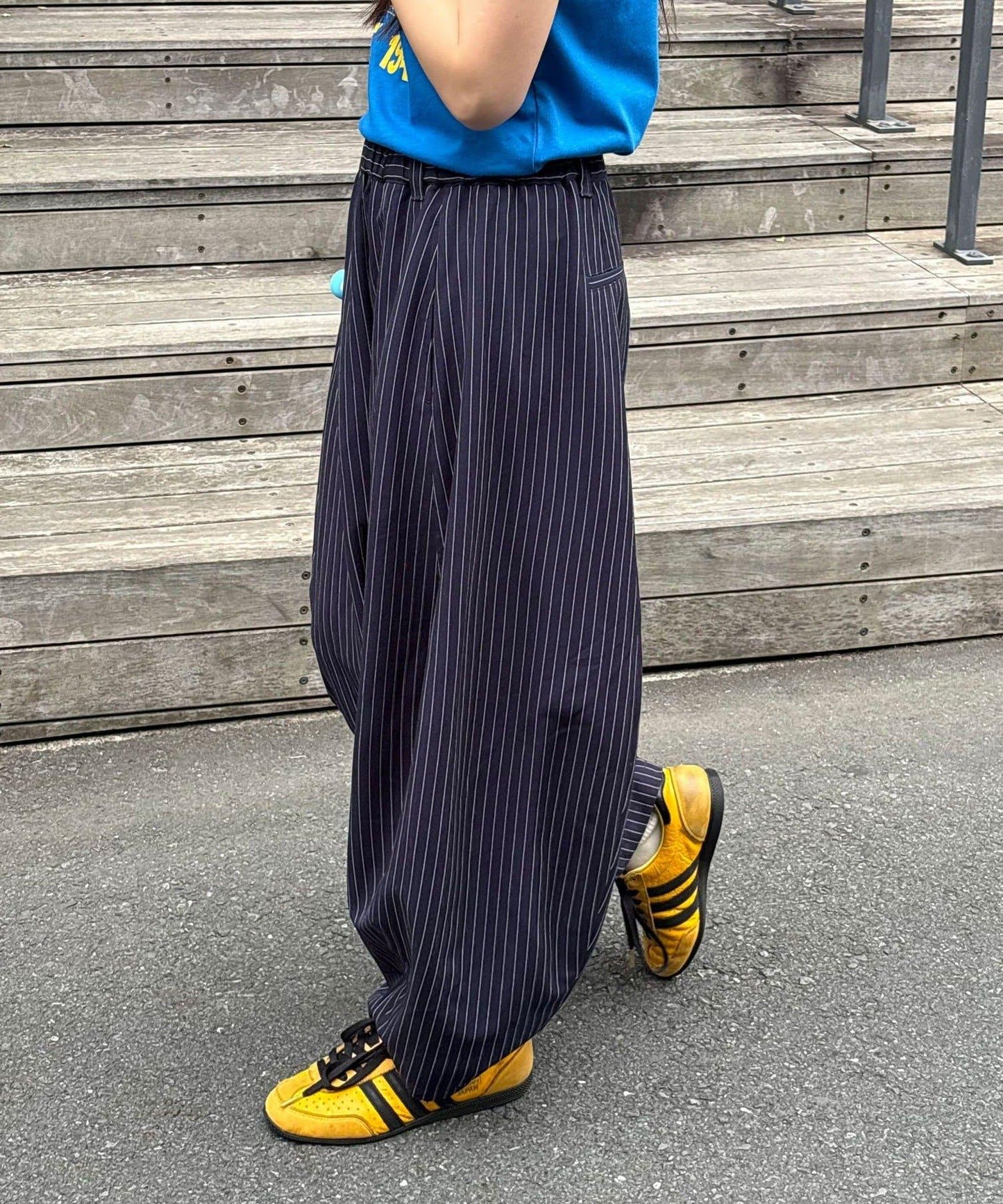 寬鬆氣球廓形 西裝褲