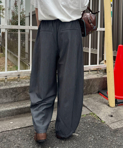 寬鬆氣球廓形 西裝褲