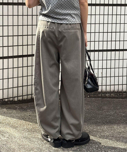 寬鬆氣球廓形 西裝褲