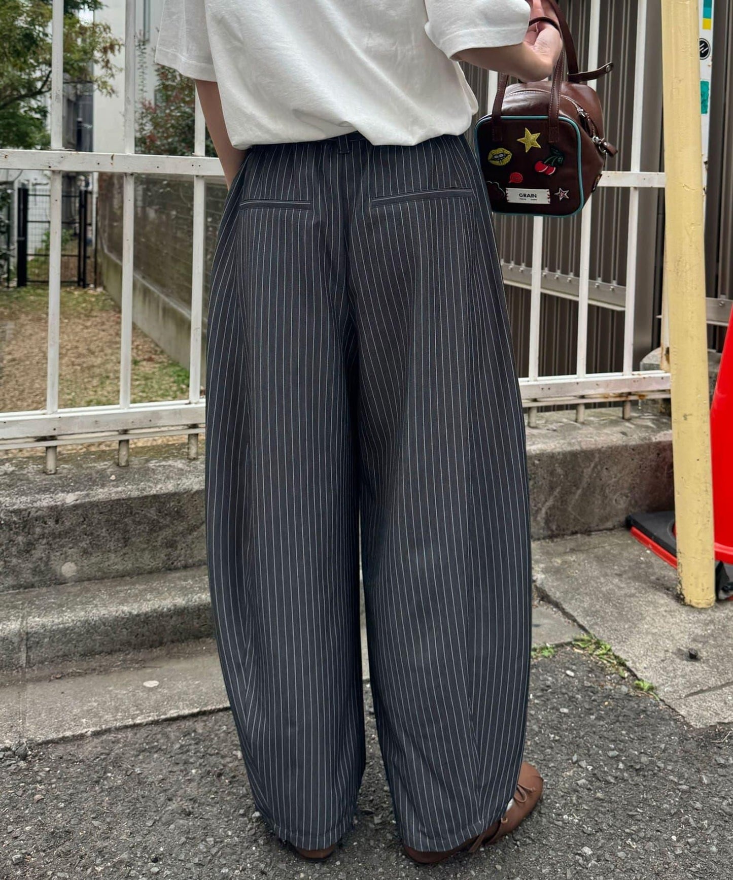 寬鬆氣球廓形 西裝褲