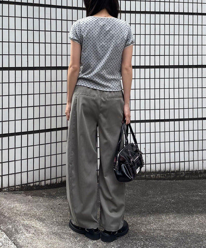 寬鬆氣球廓形 西裝褲