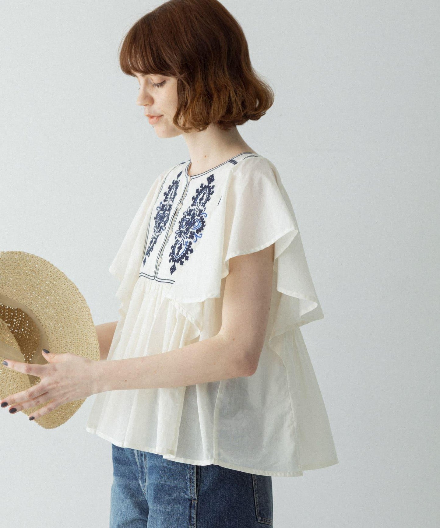 亮片刺繡 襯衫