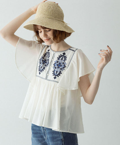 亮片刺繡 襯衫
