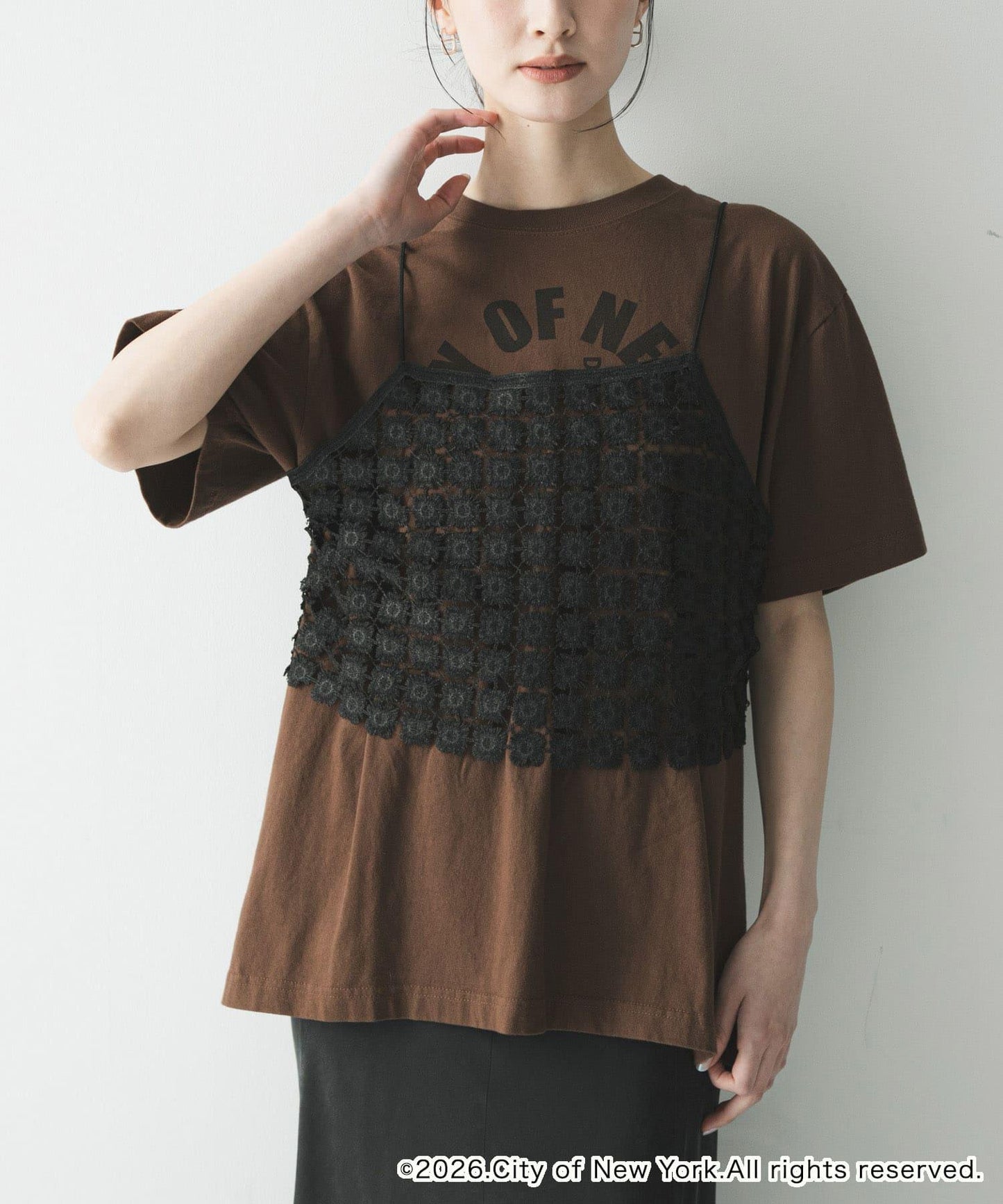 GOOD ROCK SPEED×URBAN RESEARCH NYC 字母圖案 T恤 聯名款