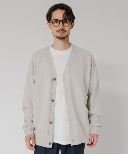 SILK NOIL CARDIGAN 開衫