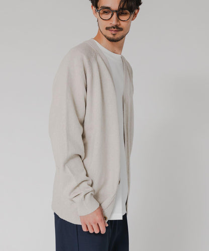 SILK NOIL CARDIGAN 開衫