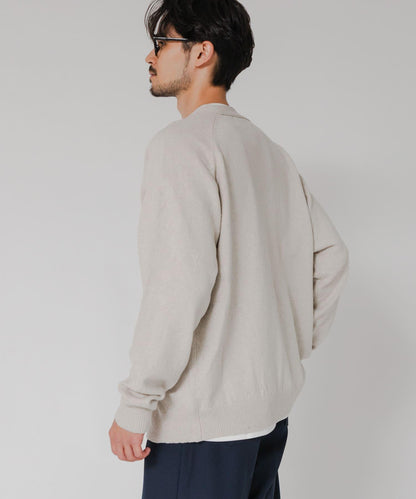 SILK NOIL CARDIGAN 開衫
