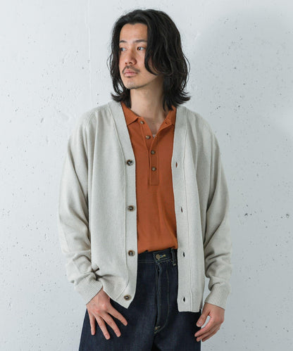 SILK NOIL CARDIGAN 開衫