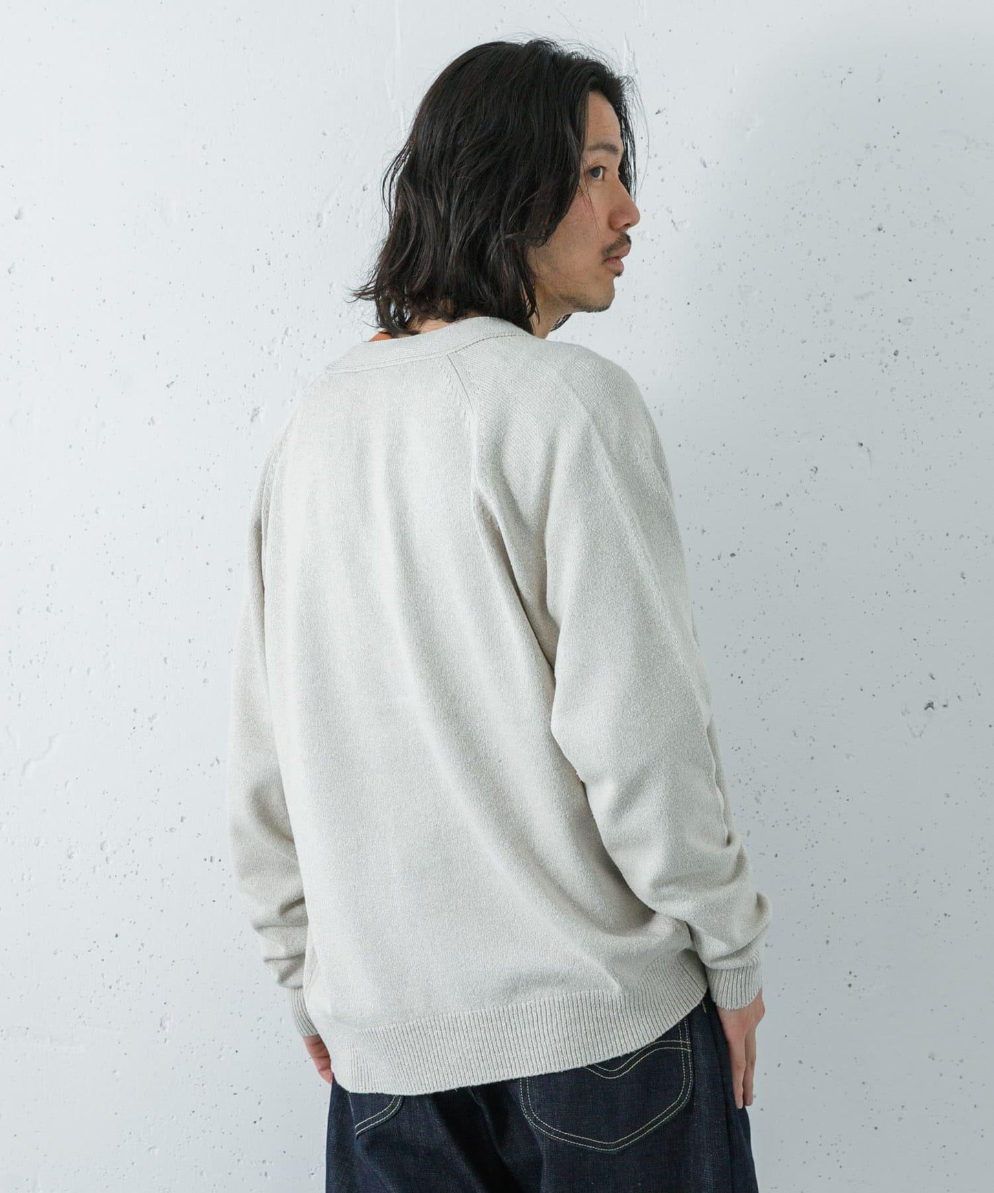 SILK NOIL CARDIGAN 開衫