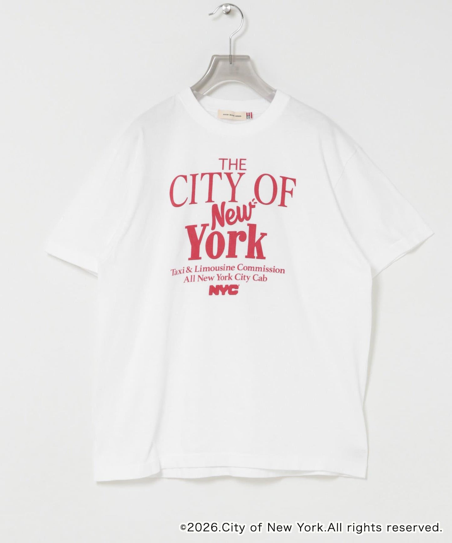 GOOD ROCK SPEED×URBAN RESEARCH NYC 字母圖案 T恤 聯名款