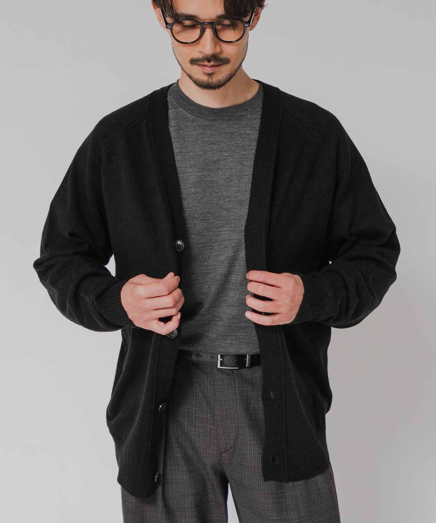 SILK NOIL CARDIGAN 開衫