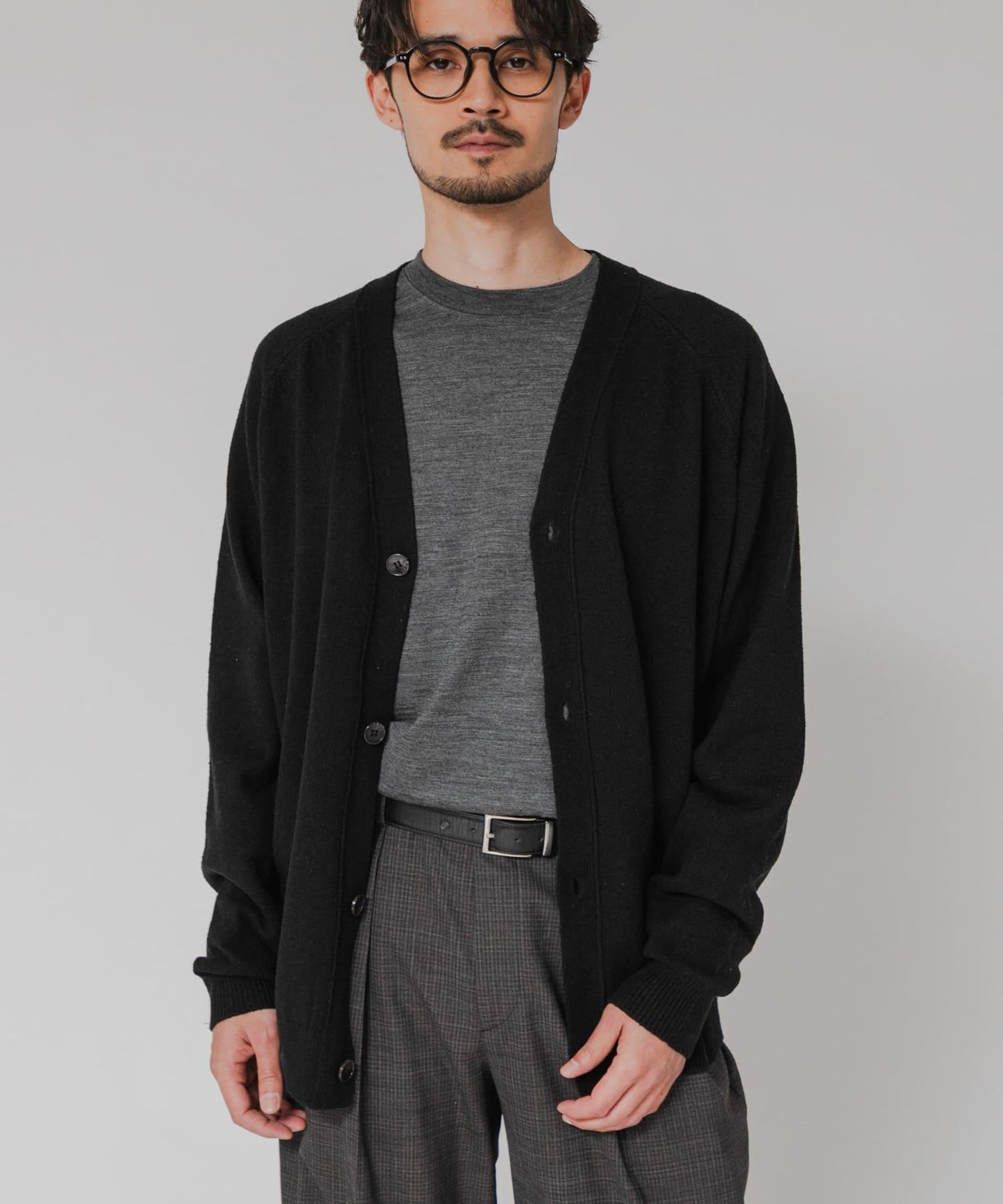 SILK NOIL CARDIGAN 開衫
