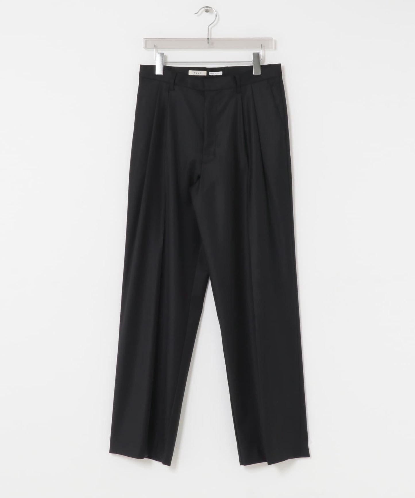 FUJI WOOL SILK TWO TUCK SLACKS 西裝褲