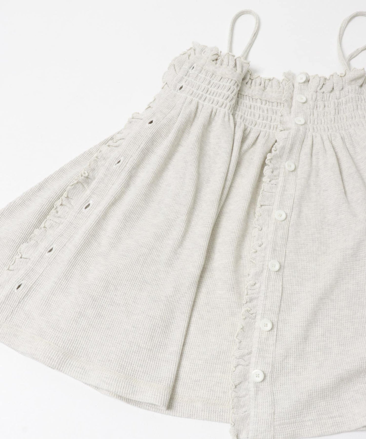 crinkle crinkle crinkle SHIRRING GATHER CAMI 吊帶上衣