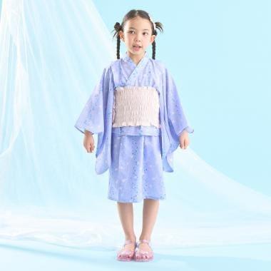 簡易穿著 接觸冷感 4way分體式成品帯 OHANA 浴衣