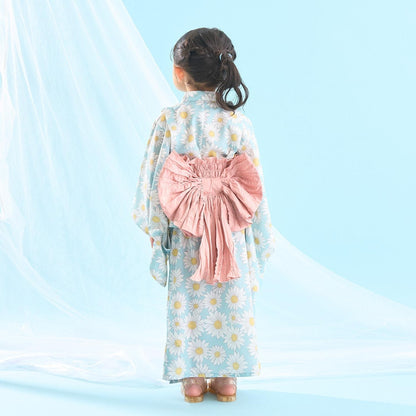 簡易穿著 接觸冷感 4way分體式 成品腰帶 浴衣 kawaii