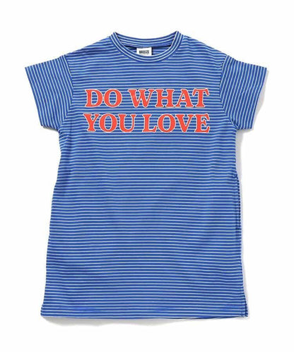 條紋Logo設計 連衣裙