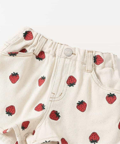 刺繡設計 牛仔短褲
