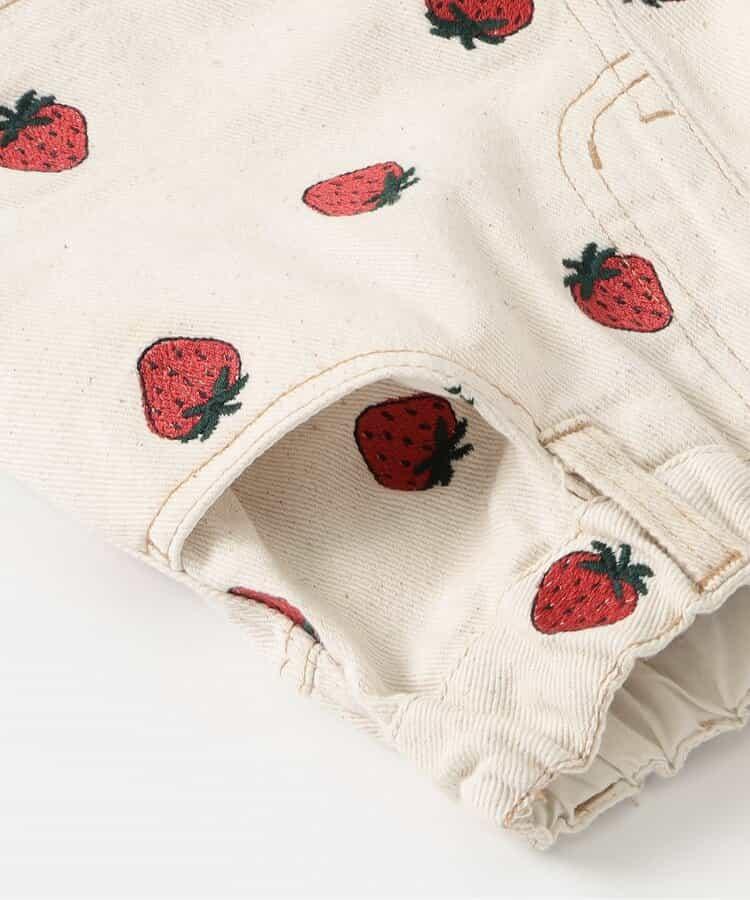 刺繡設計 牛仔短褲