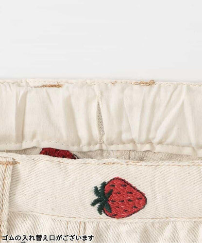 刺繡設計 牛仔短褲