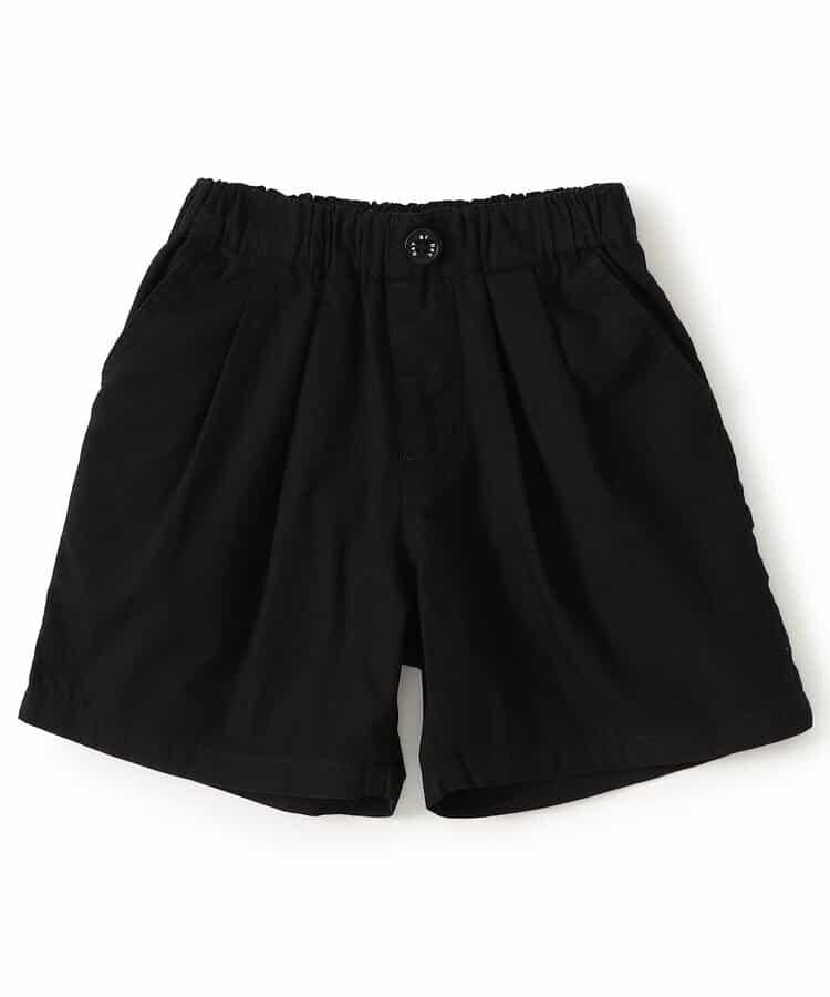 褶襉五分短褲