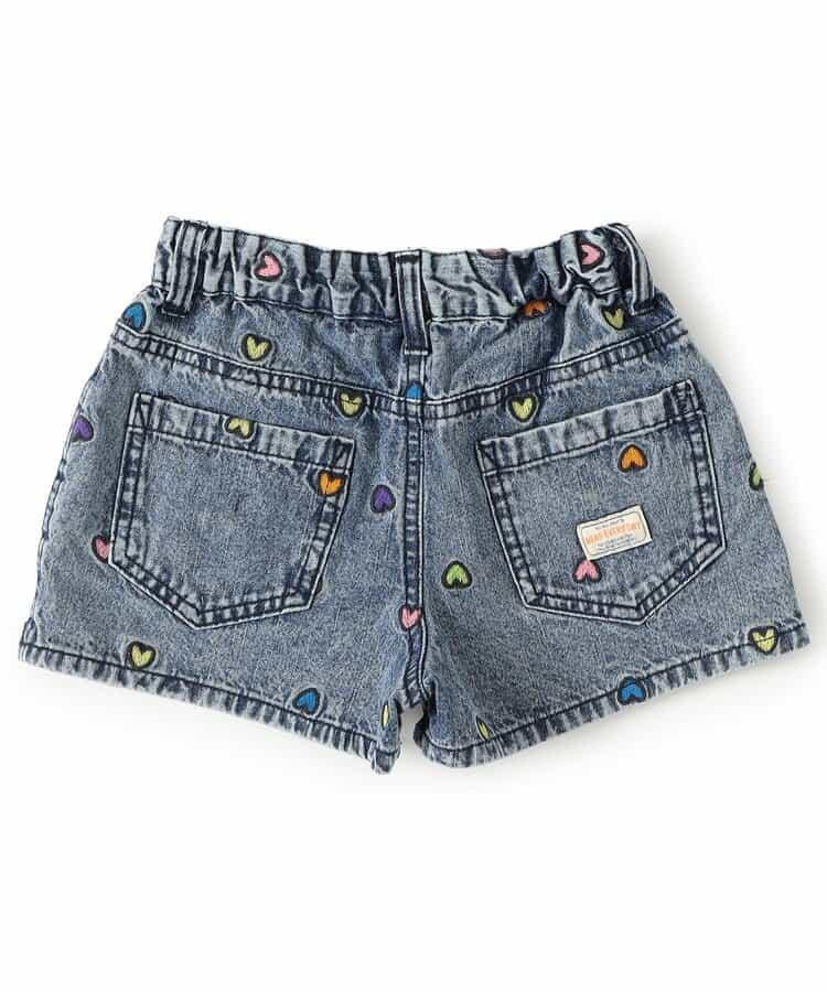 刺繡設計 牛仔短褲