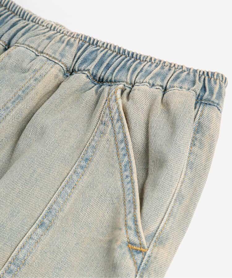 Square BC denim 布帛面料 兒童長褲
