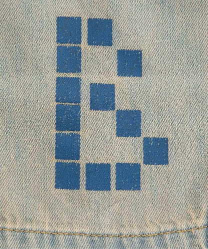 Square BC denim 布帛面料 兒童長褲