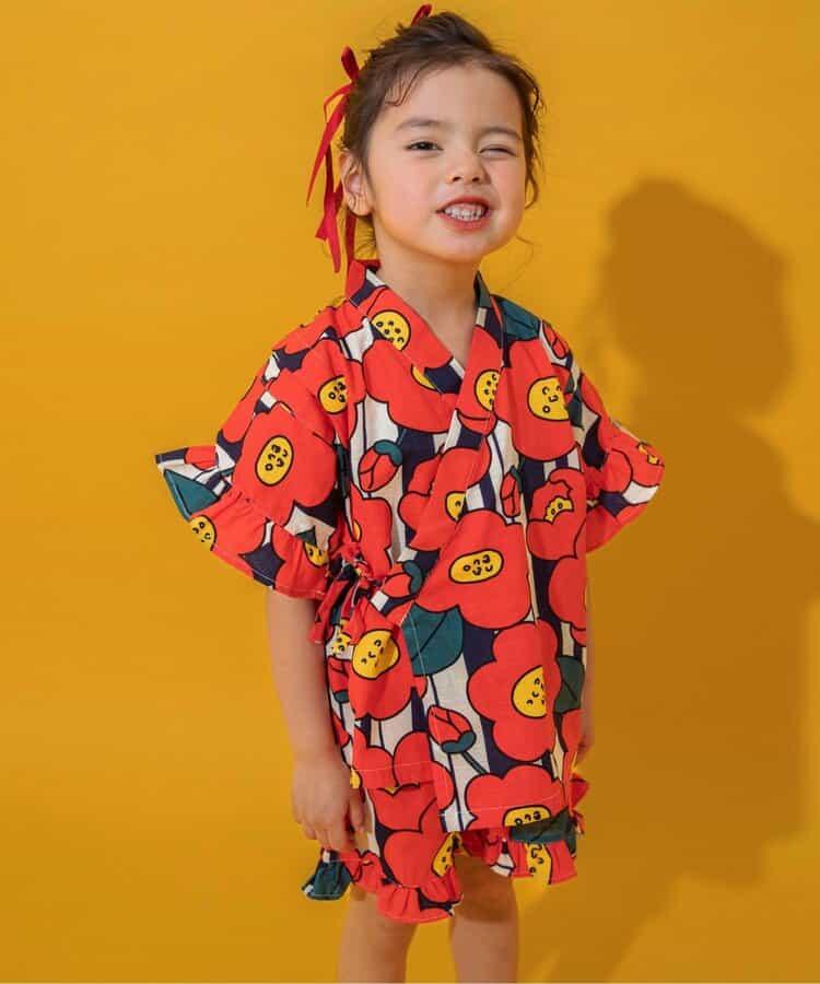 寬鬆易穿 女童 甚平
