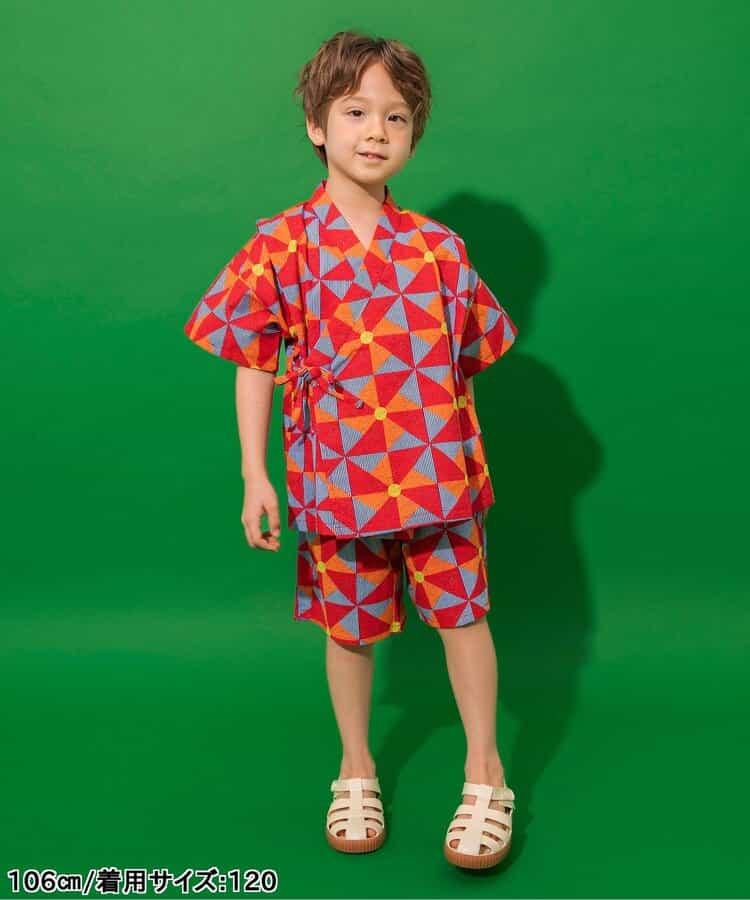 寬鬆易穿 BOYS 男童甚平套裝