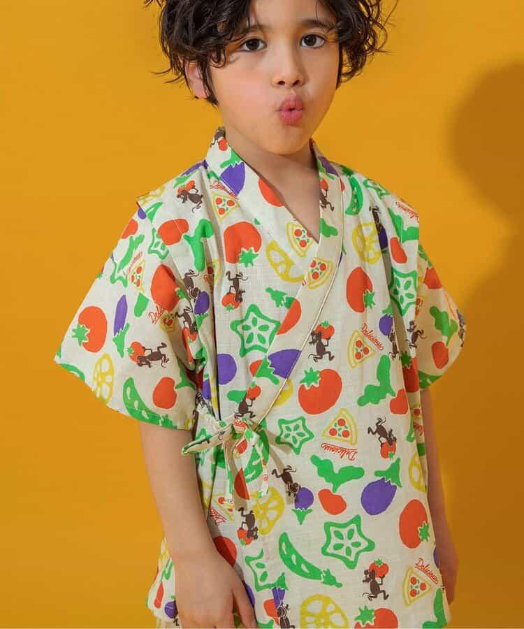 寬鬆易穿 BOYS 男童甚平套裝