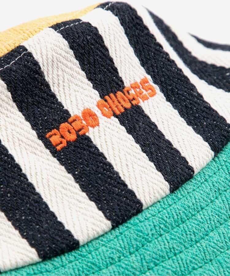 Striped bucket hat 兒童漁夫帽