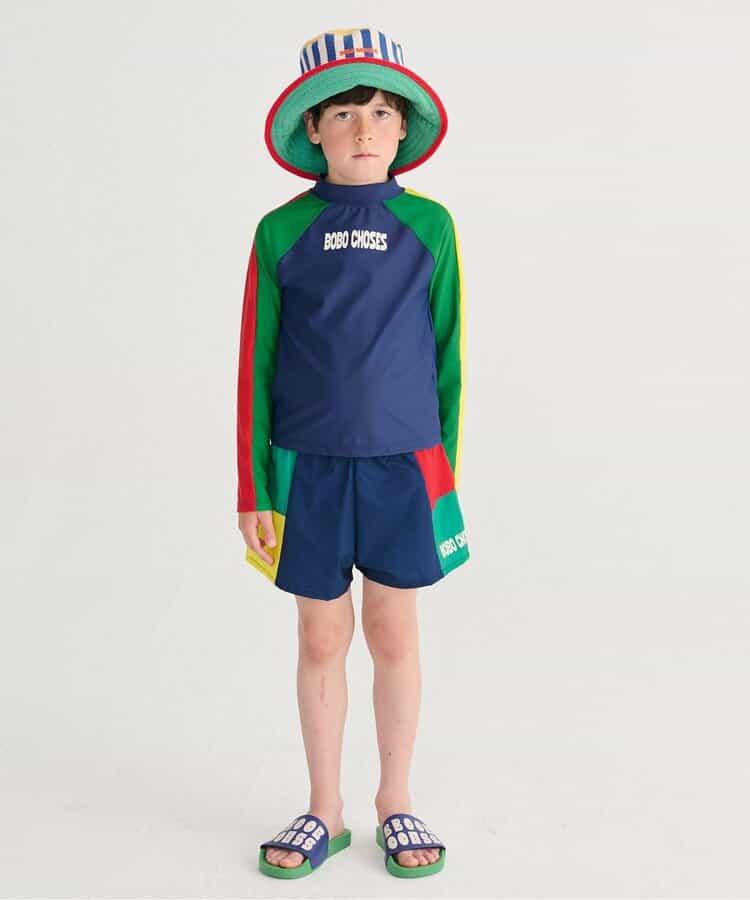 Striped bucket hat 兒童漁夫帽