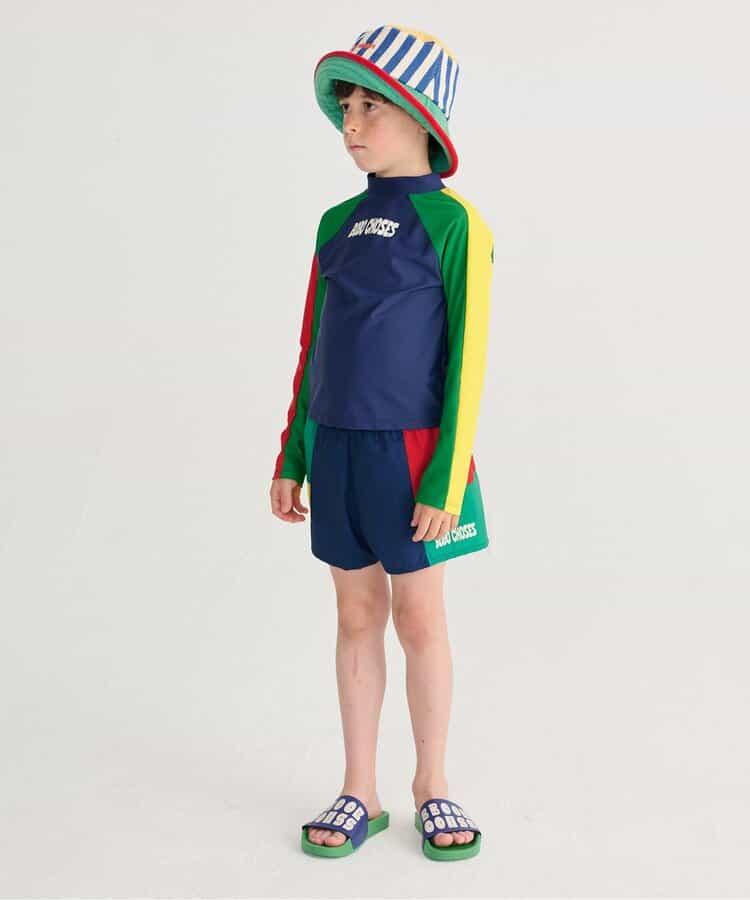 Striped bucket hat 兒童漁夫帽